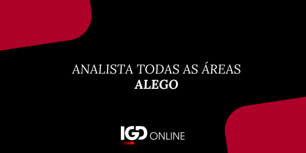 ANALISTA - TODAS ÁREAS - DA ALEGO