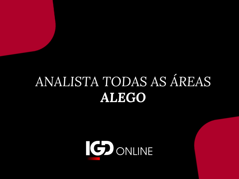 ANALISTA - TODAS ÁREAS - DA ALEGO
