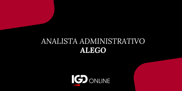 ANALISTA ADMINISTRATIVO DA ALEGO